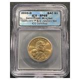 2005-D Sacagawea Dollar ICG SP69