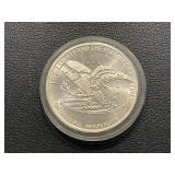 1991 1 Ounce .999 Fine Silver Round