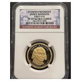 2007-S James Madison Dollar Proof NGC PF69 Ultra Cameo