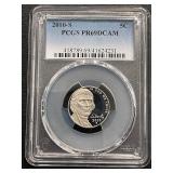 2010-S Jefferson Nickel Proof PCGS PR69 Deep Cameo