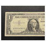 1957 A $1 Dollar Silver Certificate