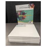 LA 1 - Davelion Stretched Canvas 12" x 12" - 5 Panels