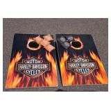 Harley Davidson Bean Bag Boards with Bags