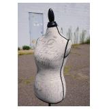 Adjustable Height Female Form Dress Mannequin