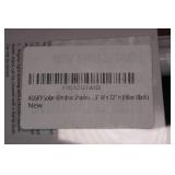 Solar Roller Cordless Window Shades -Filter Black, 30"Wx72"H