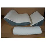 3-Piece Memory Foam Wedge Pillow Set
