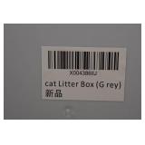 Towntime Extra Large Litter Box -Gray