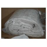 Velvet Quilt Bed Set -King, Beige