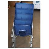 *5* School Table Chairs on Wheels -Blue
