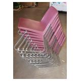 *10* Stackable Table Chairs