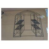 Workpro Walk-In Greenhouse 56"Lx56"Wx77"H
