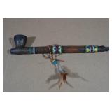 Lakota Sioux Ceremonial Peace Pipe Replica