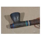 Lakota Sioux Ceremonial Peace Pipe Replica