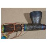 Lakota Sioux Ceremonial Peace Pipe Replica