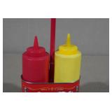 Vintage Style Diner Coca-Cola Condiment Tray