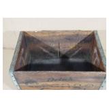Vintage Orange Crush Wooden Shipping Crate
