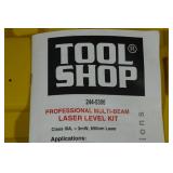 Tool Shop Professional Multi-Beam Laser Level Kit Model 244-5306