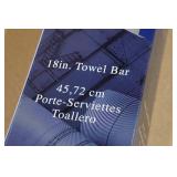 Gatco 18" Towel Bar -Chrome Finish