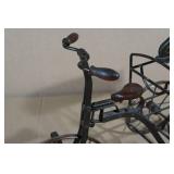 Metal Wine Delivery Bicycle Decorative Wine Rack