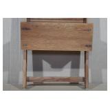 Vintage Style Wood Washboard Shelf
