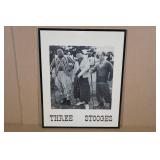 3 Stooges Framed Golfing Print "Tee Box"
