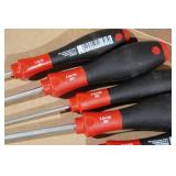 Wiha 9-Piece Ball Point Magic Ring Screw Holding Hex Tools
