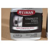 *2* Weiman Stainless Steel Cleaner and Polisher