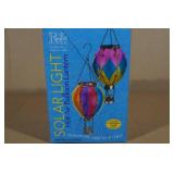 Hot Air Balloon Solar Lantern -Small, Rainbow