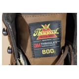 Thorogood 8" Tobacco American Heritage Series Plain Toe Work Boots -Size 12