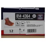 Thorogood 8" Tobacco American Heritage Series Plain Toe Work Boots -Size 12