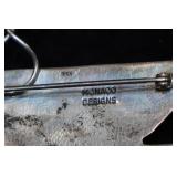 Sterling Silver Coffee Cup Pin - Monaco Designs