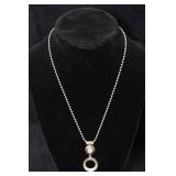 Sterling Silver Necklace with Pendant
