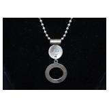 Sterling Silver Necklace with Pendant