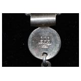 Sterling Silver Necklace with Pendant