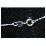 Sterling Silver 3D Dog Pendant with Chain