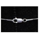 Pisces Pendant with Sterling Silver Necklace