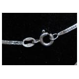 Sterling Silver Hummingbird Pendant with Necklace