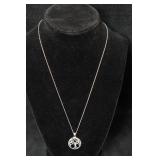 Sterling Silver Tree of Life Pendant with Necklace