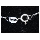 Sterling Silver Praying Hands Pendant with Necklace