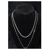 *2* Sterling Silver Necklaces