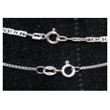*2* Sterling Silver Necklaces