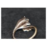*2* Avon Adjustable Size Sterling Silver Rings