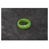 Nephrite Jade Band Ring