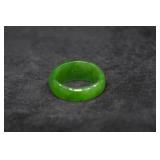 Nephrite Jade Band Ring