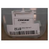 Cressi Pano 4 Mask -Black/Black
