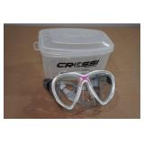 Cressi Big Eyes Evolution Mask -Clear/Pink