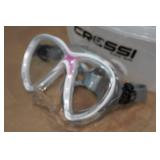 Cressi Big Eyes Evolution Mask -Clear/Pink
