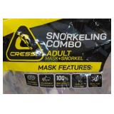 Cressi Adult F1 & Supernova Snorkel Combo