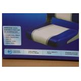 Marine Raider Low-Back Boat Seat -Blue/Gray