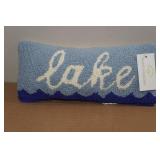 *2* Peking Handcraft Throw Pillows 12"x5"